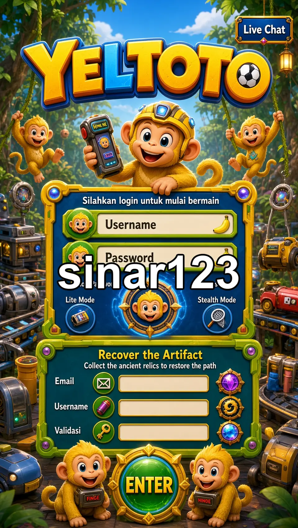 sinar123 Masuk